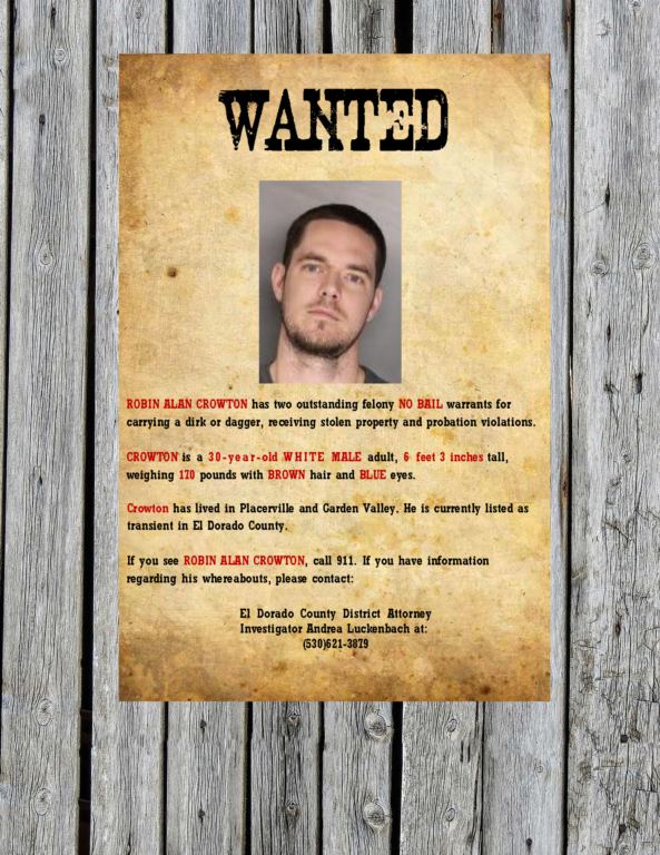 crowton wanted poster